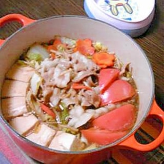 トマト鍋～すき焼き